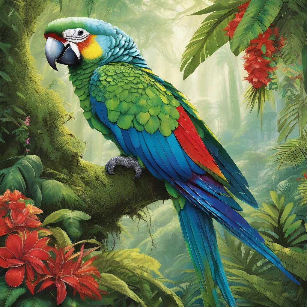 a-parrot-with-colorful-feathers-in-rainforest.png