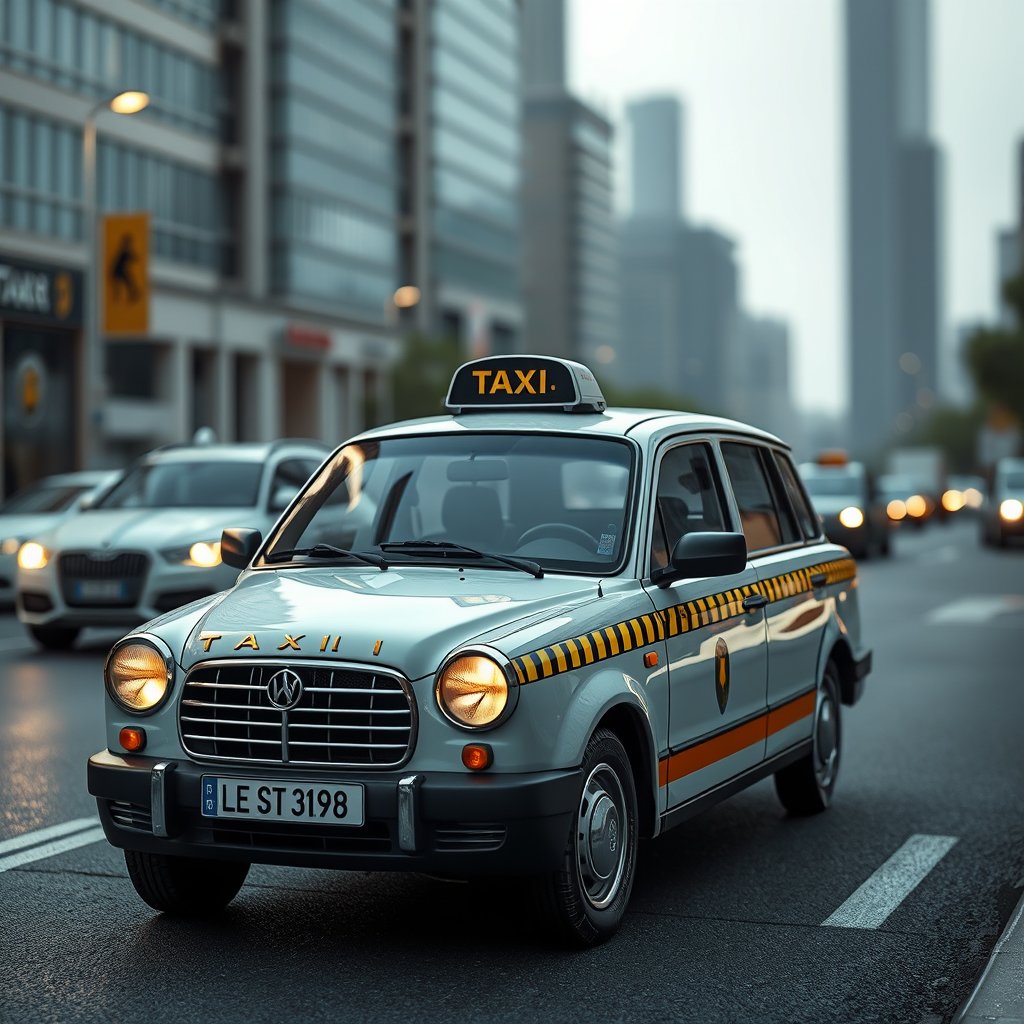 entreprise de taxi, ultra realistic, crisp details, studio quality