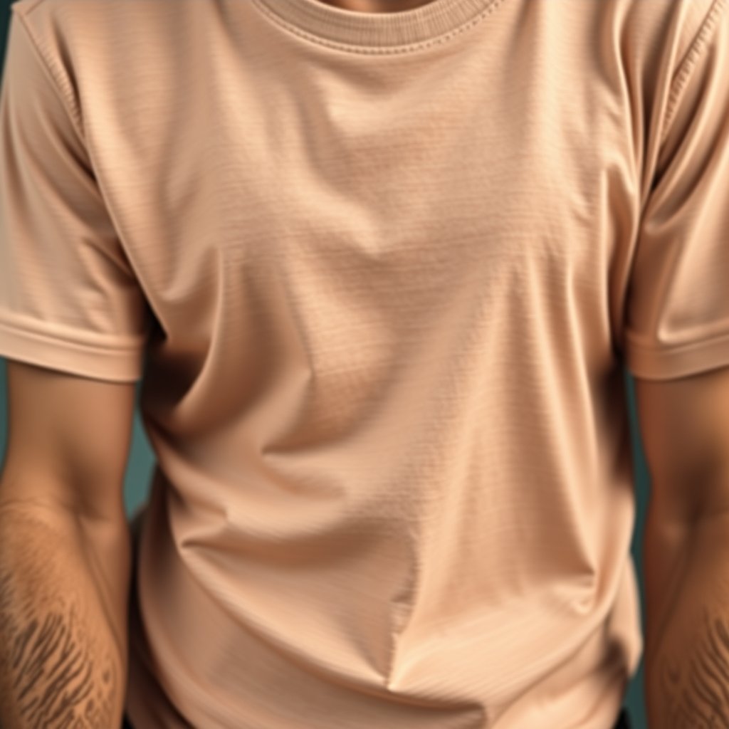 Camiseta de algodón lisa, highly detailed, 8k, professional photography, sharp focus