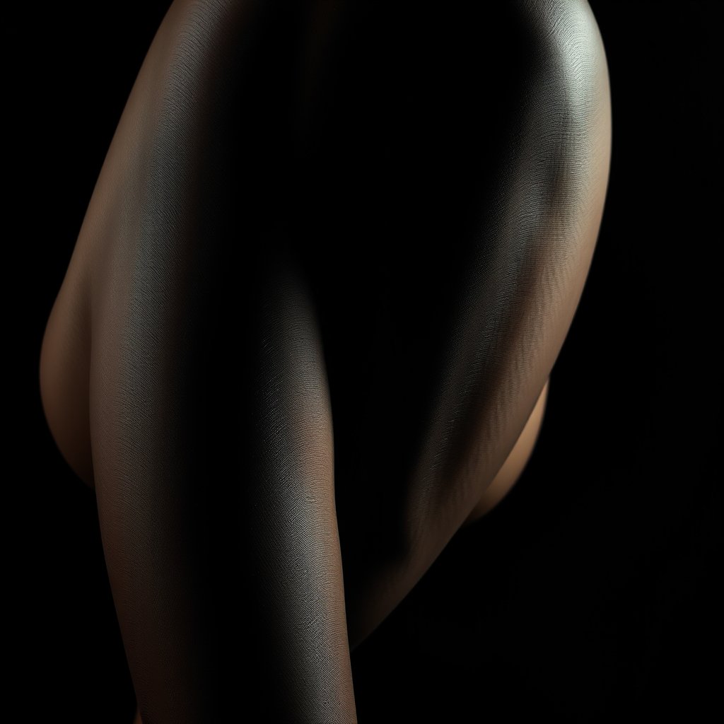 tights, moody lighting, high contrast, fine art photography