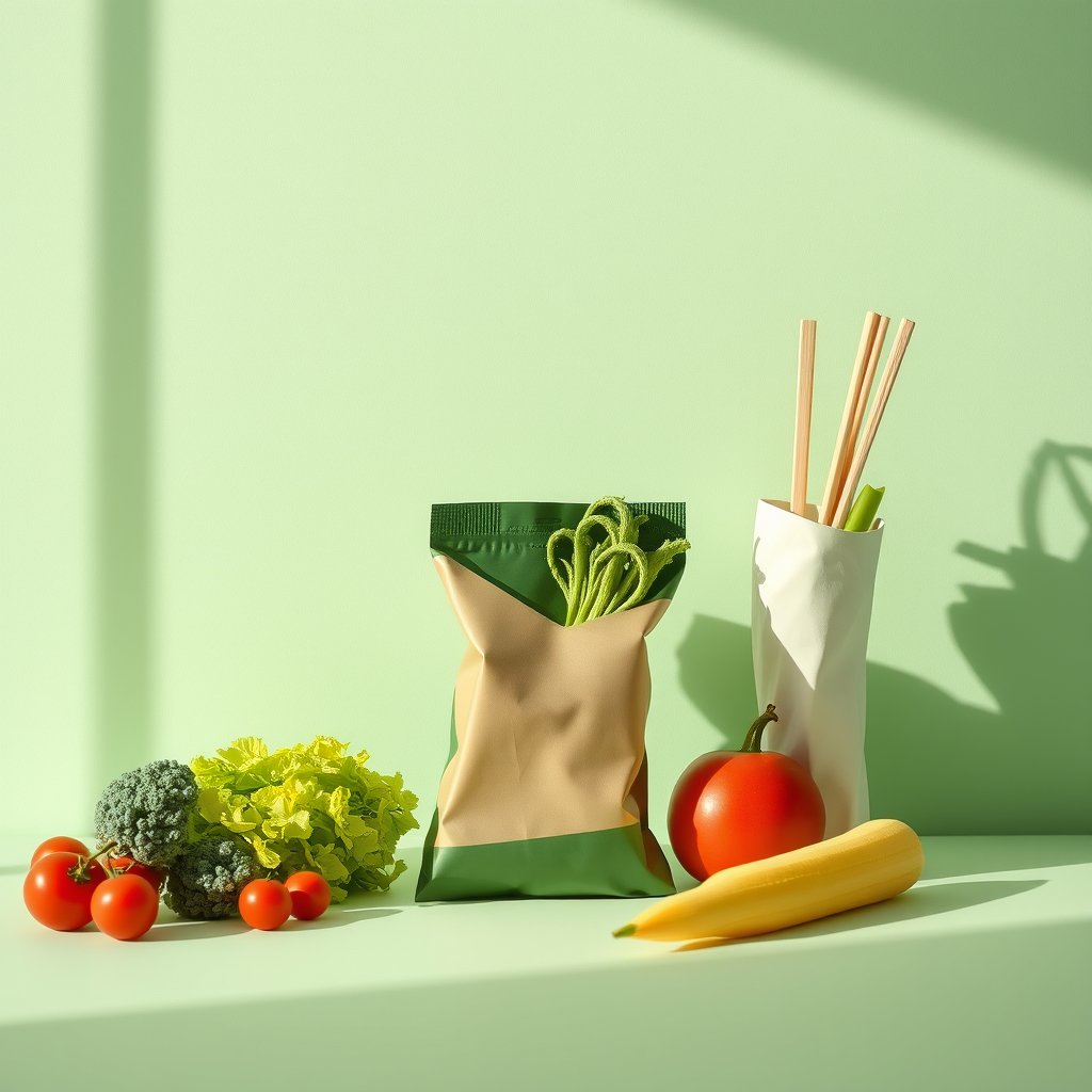 food grocery item product fresh, minimalist composition, clean background, elegant