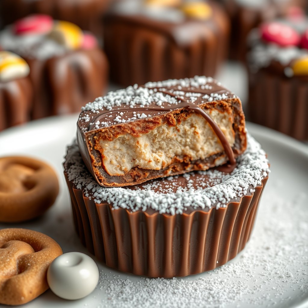 food sweets dessert candy chocolate, ultra realistic, crisp details, studio quality