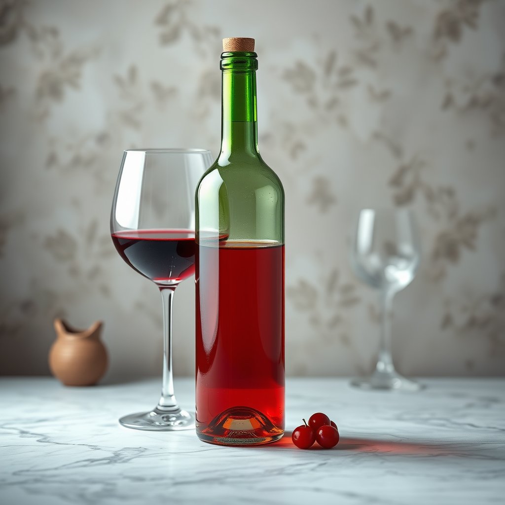 food wine drink bottle glass, highly detailed, 8k, professional photography, sharp focus