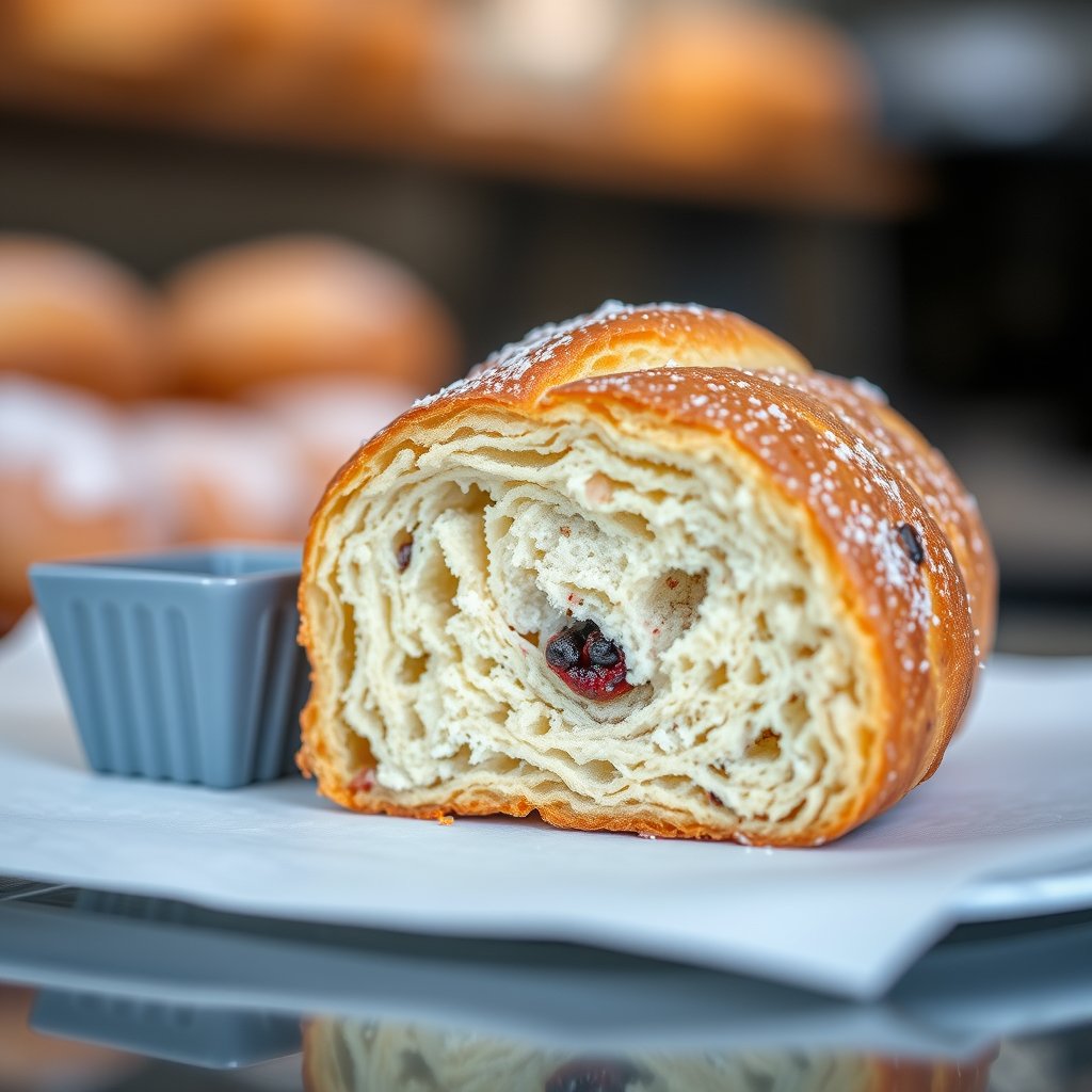 food fresh bread pastry bakery item closeup, highly detailed, 8k, professional photography, sharp focus