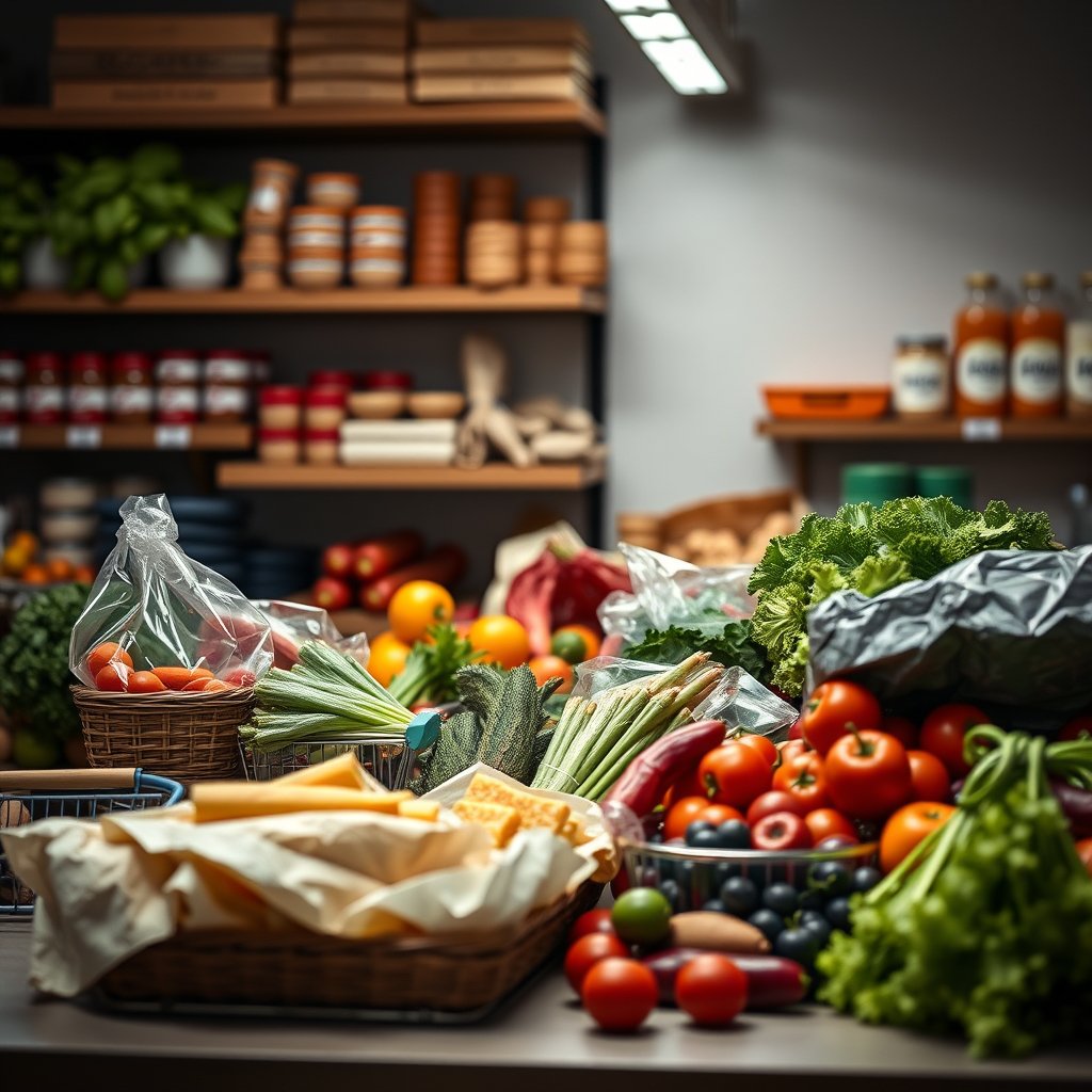need hero image for a e-commerce groceries site, ultra realistic, crisp details, studio quality