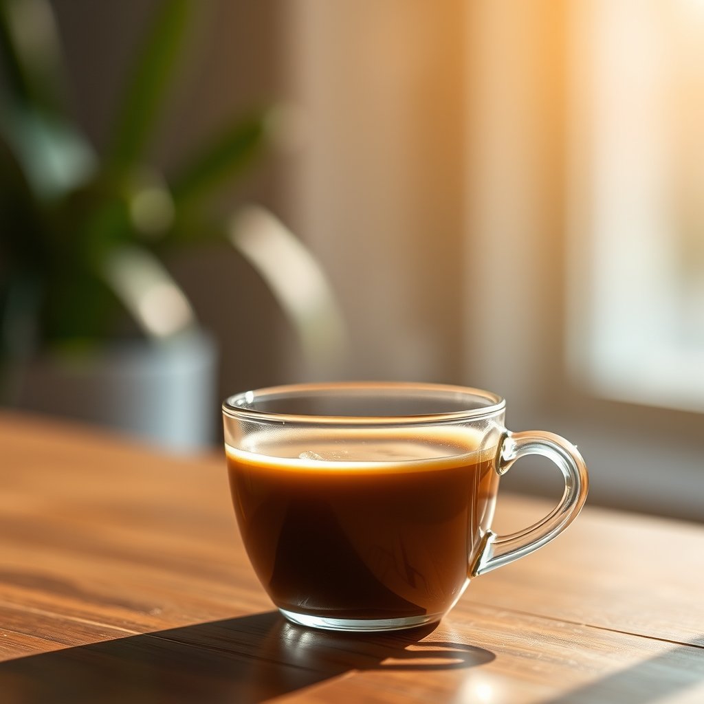 coffe, soft natural light, shallow depth of field, bokeh
