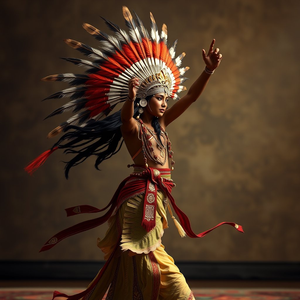 Dance Zunma indian, ultra realistic, crisp details, studio quality