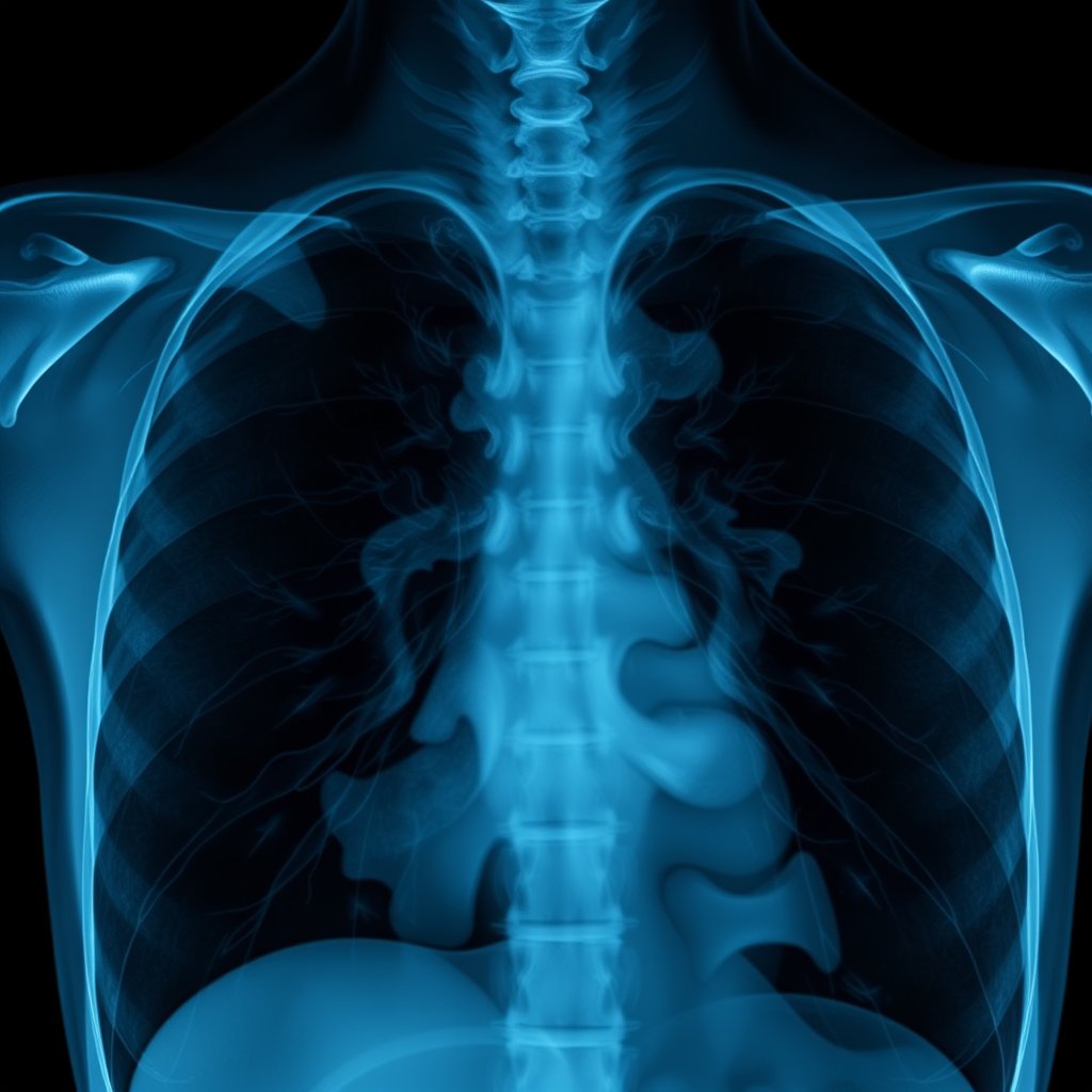 lung x-ray, highly detailed, 8k, professional photography, sharp focus