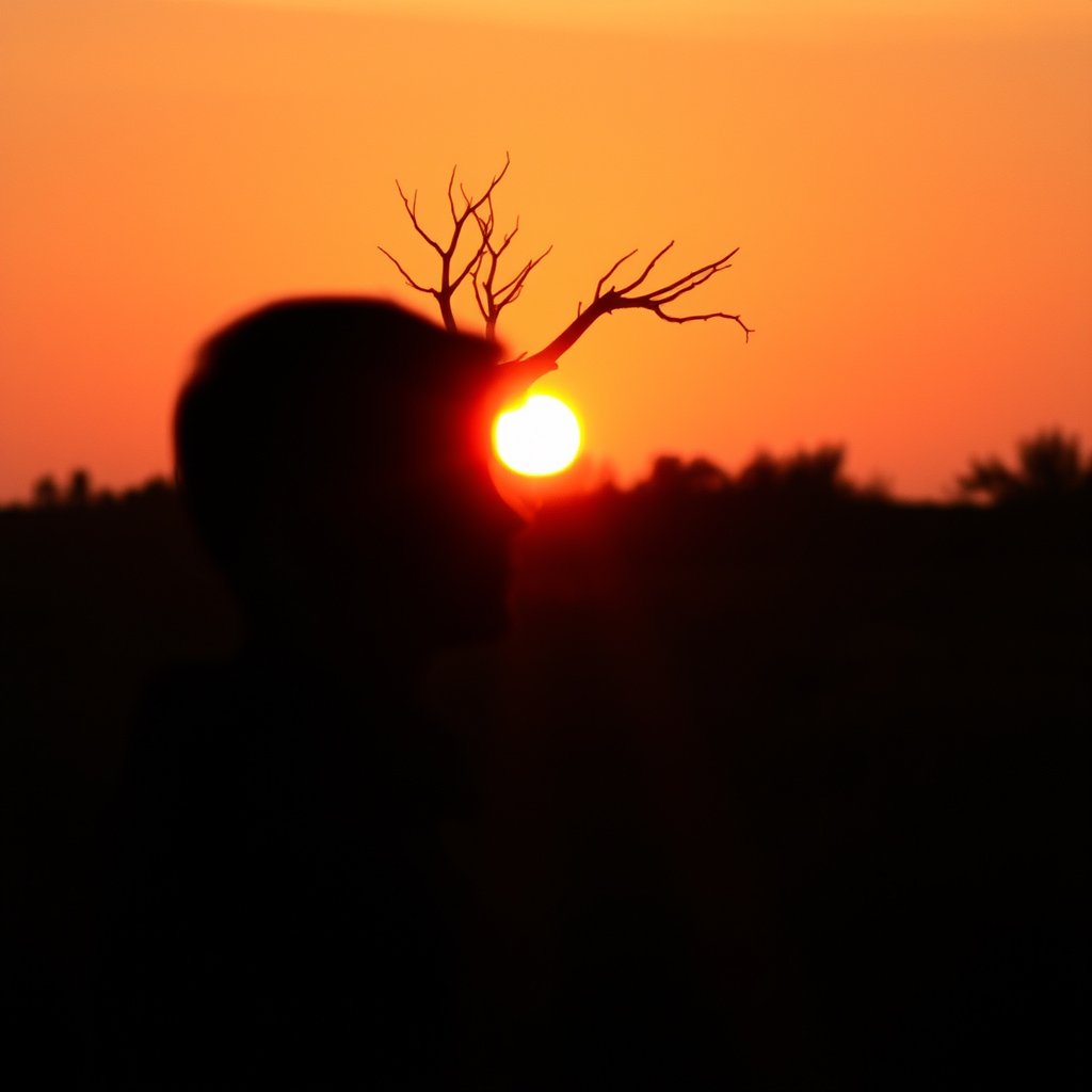 mobile phone images, golden hour lighting, warm tones, atmospheric