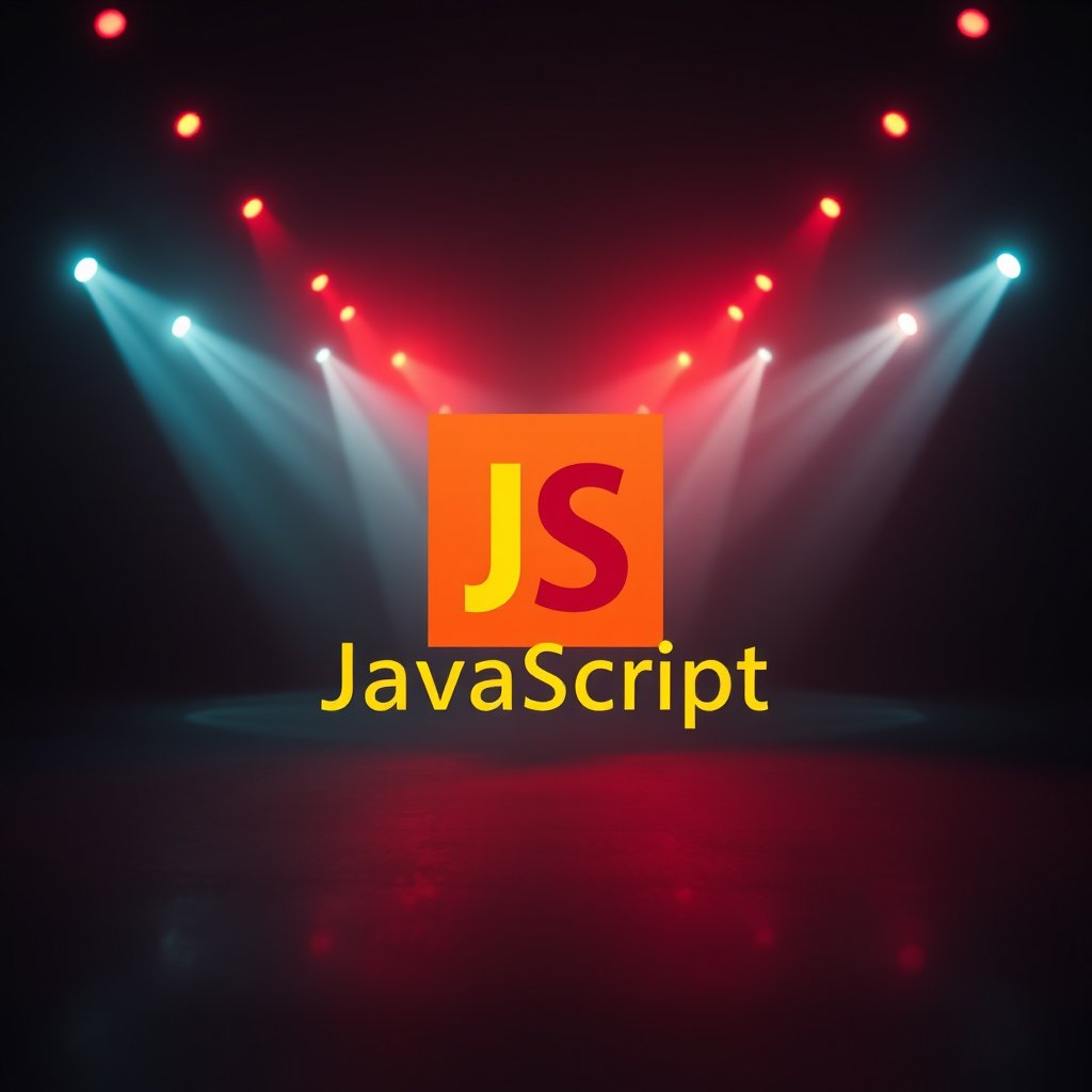 crie a logo da linguagem  JavaScript  PRETO EM UM FUNDO        AMARELO EM UMA BORDA REDONDA, cinematic lighting, vibrant colors, dramatic atmosphere