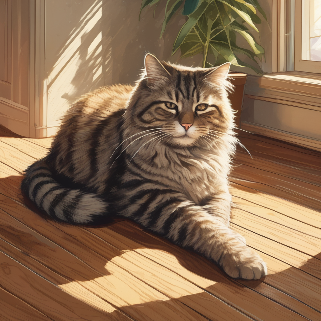 ultra-realistic-photo-of-a-cat-basking-in-sun-on-wooden-floor.png